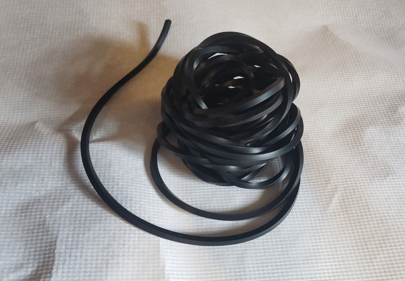 2 Door, Convertible Replacement beltline molding rubber insert