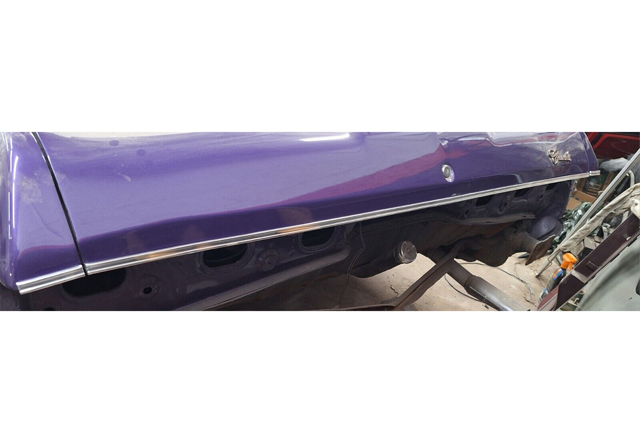 1975 1976 Caprice TRUNK And Quarter Molding Set New 3 Piece